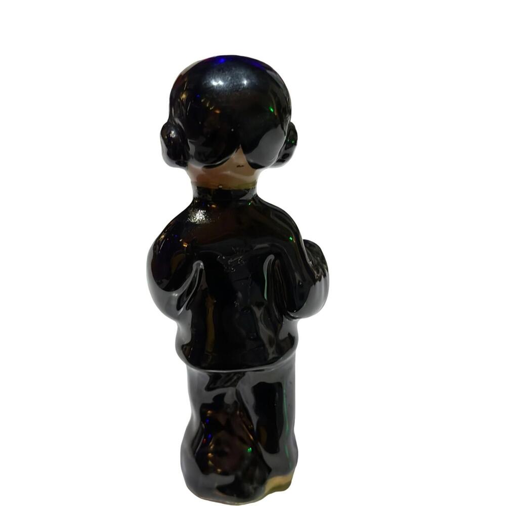 Vintage Geisha Girl Nodder Doll Japan Collectible Whimsical Ceramic Figure - Picture 4 of 6